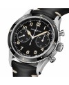 Orologio Montblanc 1858 Automatic Chrono Nero con Cinturino in Pelle