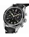 Orologio Montblanc 1858 Automatic Chrono Nero con Cinturino in Pelle