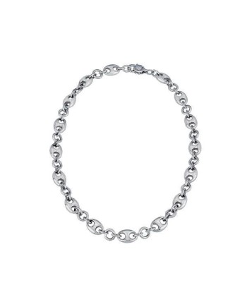Collier Chantecler Capriness en argent avec maille marine