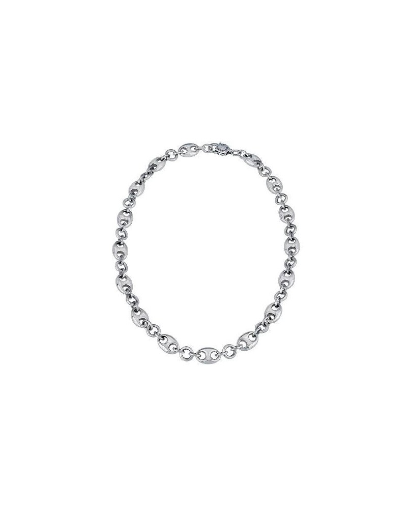 Chantecler Capriness Necklace in Silver with Navy Mesh