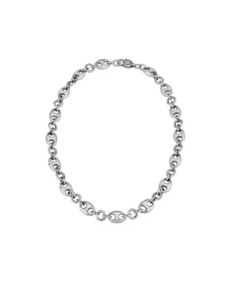 Chantecler Capriness Necklace in Silver with Navy Mesh