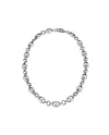 Chantecler Capriness Necklace in Silver with Navy Mesh