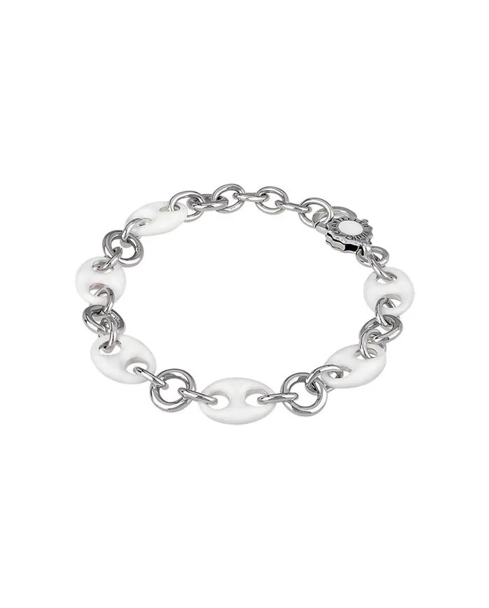 Bracciale Chantecler Capriness in Argento e Smalto Maglia Marina