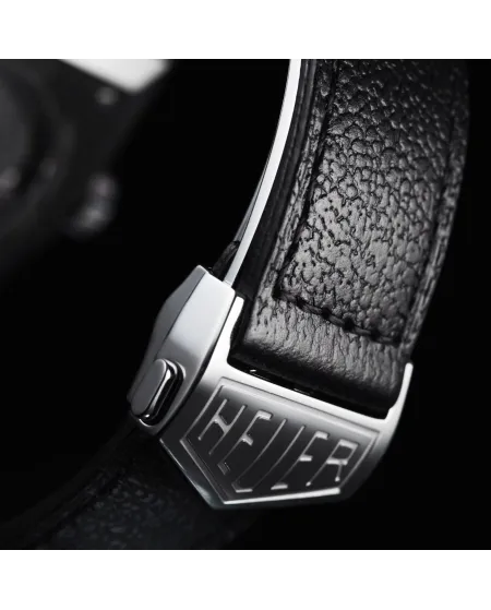 Montre homme Tag Heuer Monaco Heritage en acier avec cadran bleu