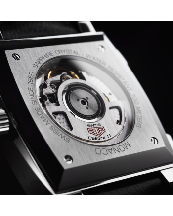 Tag Heuer Monaco Heritage men's watch in steel with blue dial