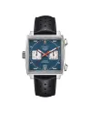 Montre homme Tag Heuer Monaco Heritage en acier avec cadran bleu
