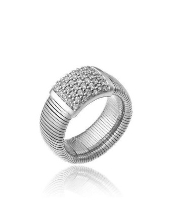 Chimento Stardust Ring in White Gold with White Diamond Pavé