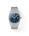 Tissot PRX Powermatic 80 watch with Blue Dial and Steel Bracelet