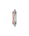Tissot PRX Powermatic 80 Pvd Watch with Silver Dial and Steel Bracelet