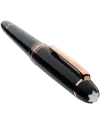 Stilografica Montblanc Meisterstück Classique plaqué or rouge