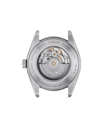 Orologio Tissot Gentleman Powermatic 80 Silicium con Quadrante Verde e Cinturino in Acciaio