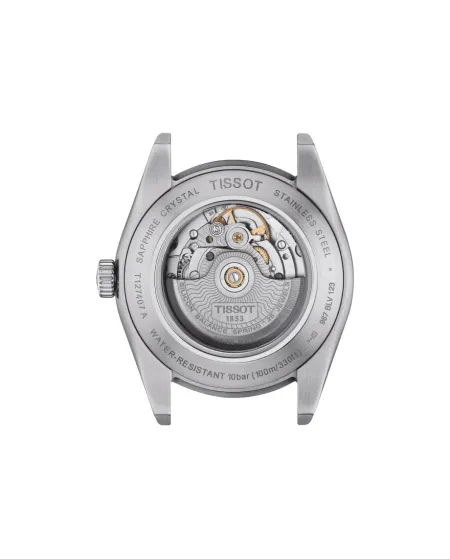 Orologio Tissot Gentleman Powermatic 80 Silicium con Quadrante Verde e Cinturino in Acciaio