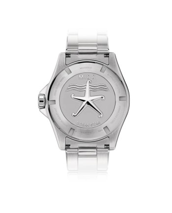 Orologio Mido Ocean Star Diver 600 Chronometer con Quadrante Blu e Cinturino in Acciaio