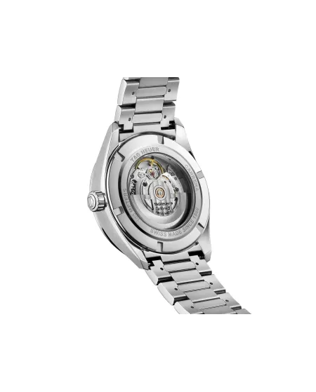 Orologio Tag Heuer Carrera con Quadrante Blu e Cinturino in Acciaio