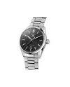 Orologio Tag Heuer Carrera con Quadrante Nero e Cinturino in Acciaio