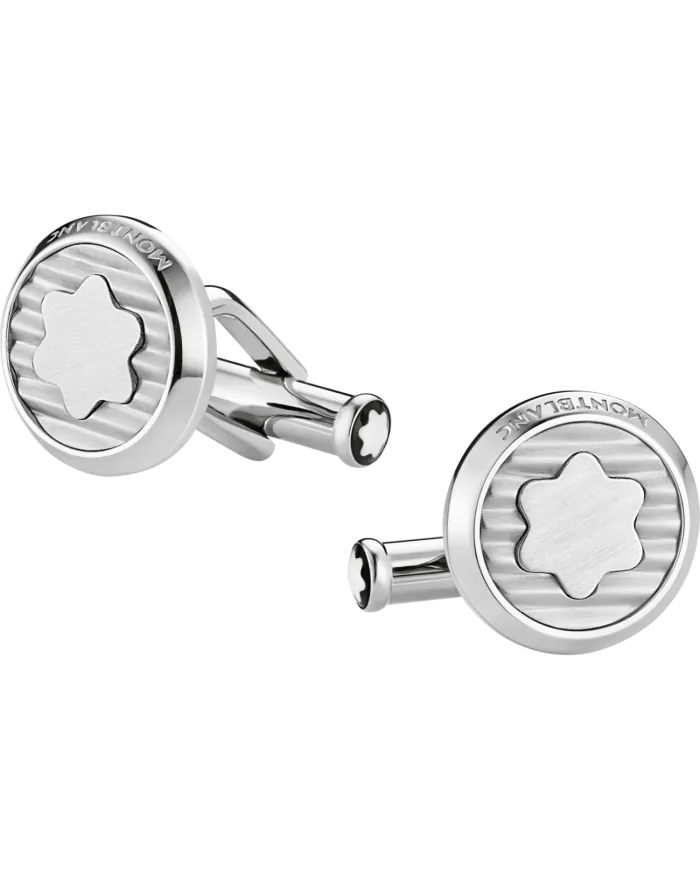 Gemelli Montblanc Urban Spirit in acciaio pregiato avec logo Montblanc