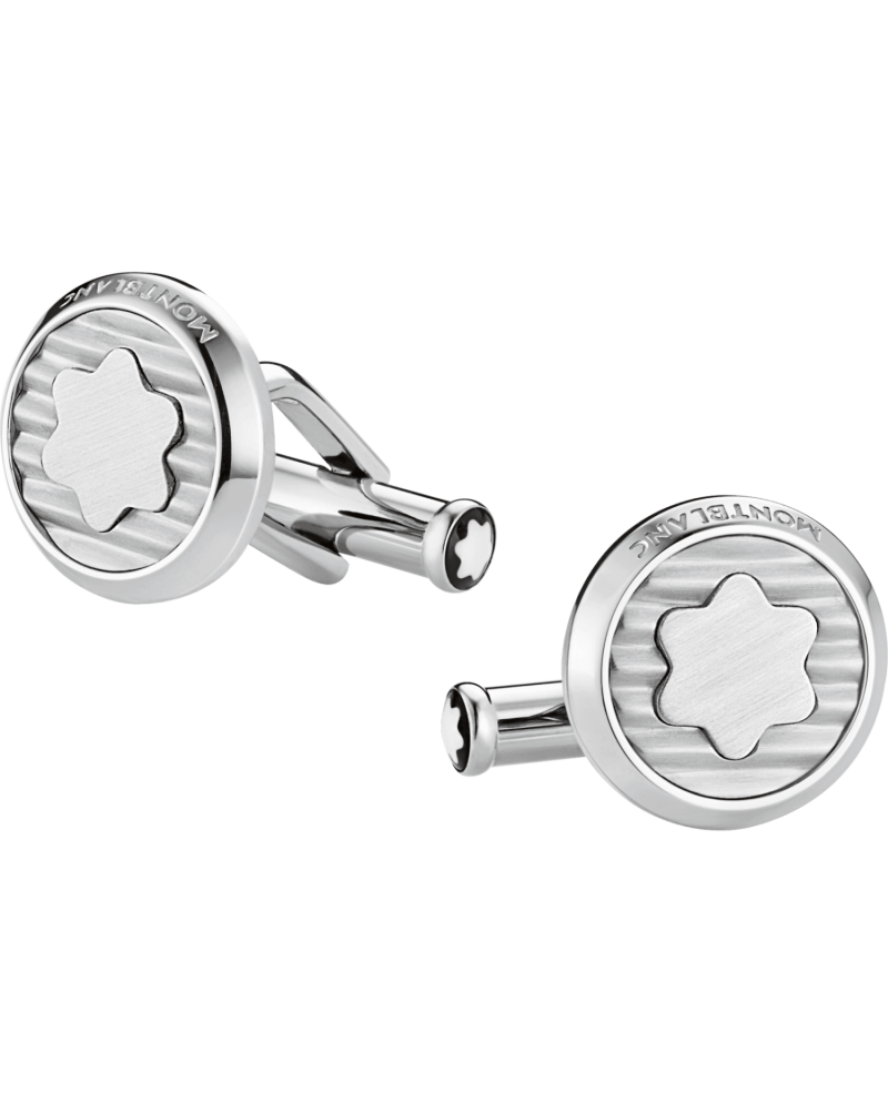 Gemelli Montblanc Urban Spirit in acciaio pregiato avec logo Montblanc