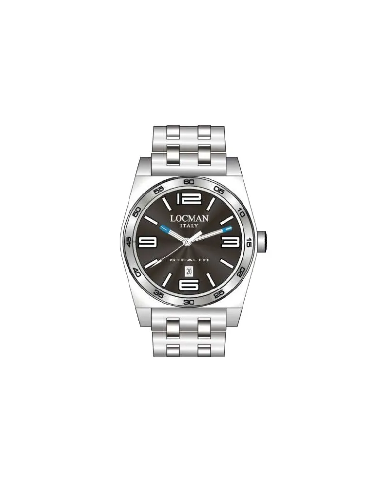 Orologio Locman Stealth Quadrante Nero Cinturino in Acciaio | Gioielleria  Casella | Orologi