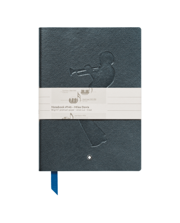 Bloc-notes Montblanc, 146 pages lignées, édition Miles Davis