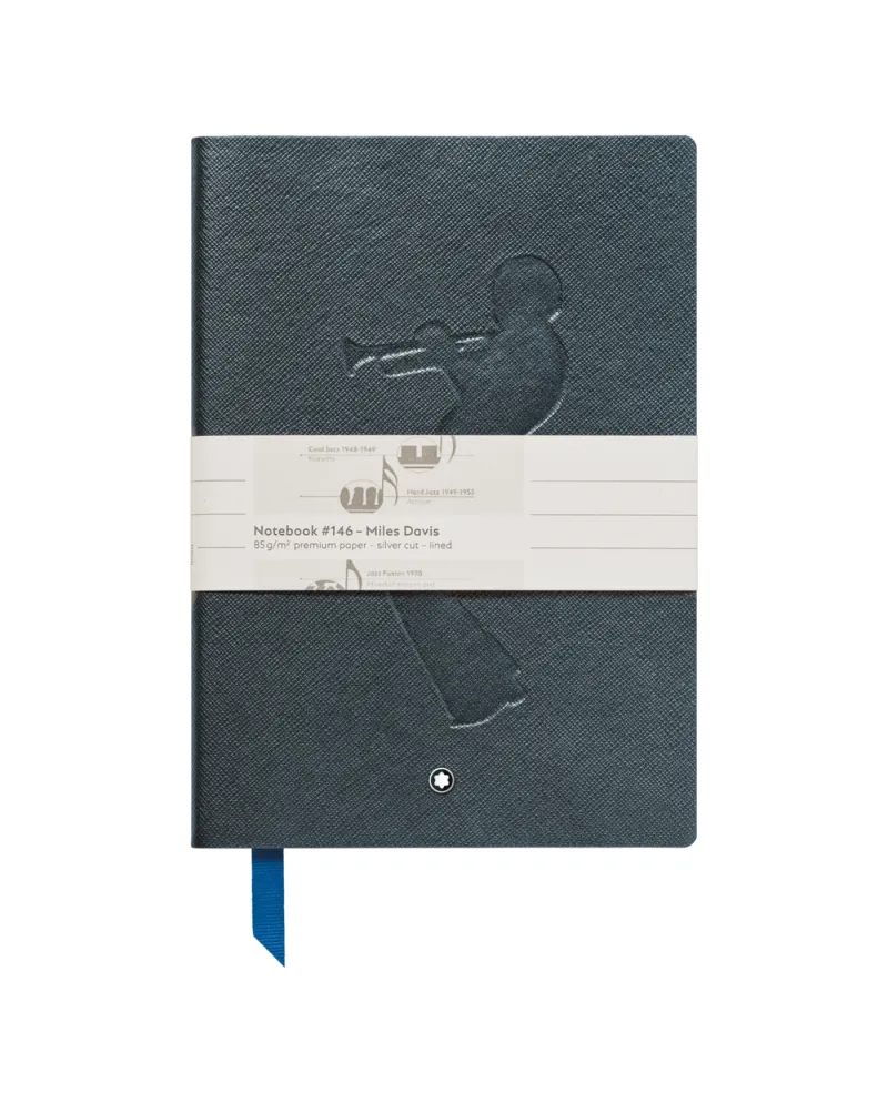 Cancelleria Montblanc Blocco note 146 a righe Edizione Miles Davis