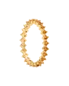 PDPAOLA Ring in Gold-Plated Silver with Zircons