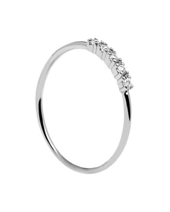 Anello PDPAOLA in Argento con Zirconi
