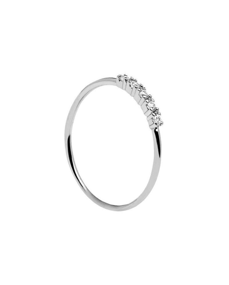 Anello PDPAOLA in Argento con Zirconi
