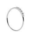 Anello PDPAOLA in Argento con Zirconi