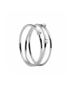 PDPAOLA Silver Ring with Zircons