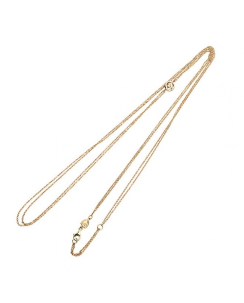 Chantecler Yellow Gold Necklace with Rooster Interlayer