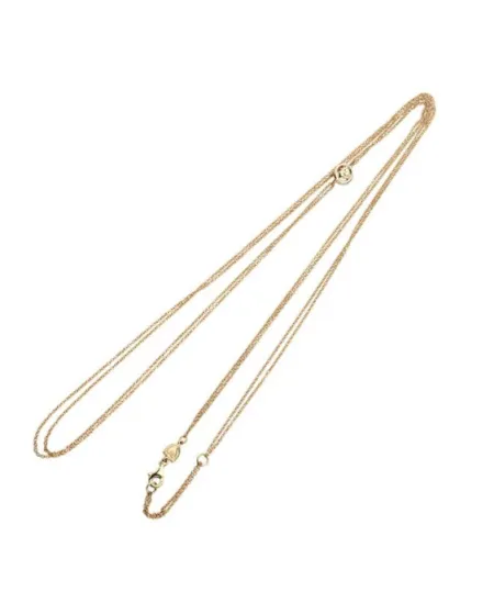 Chantecler Yellow Gold Necklace with Rooster Interlayer