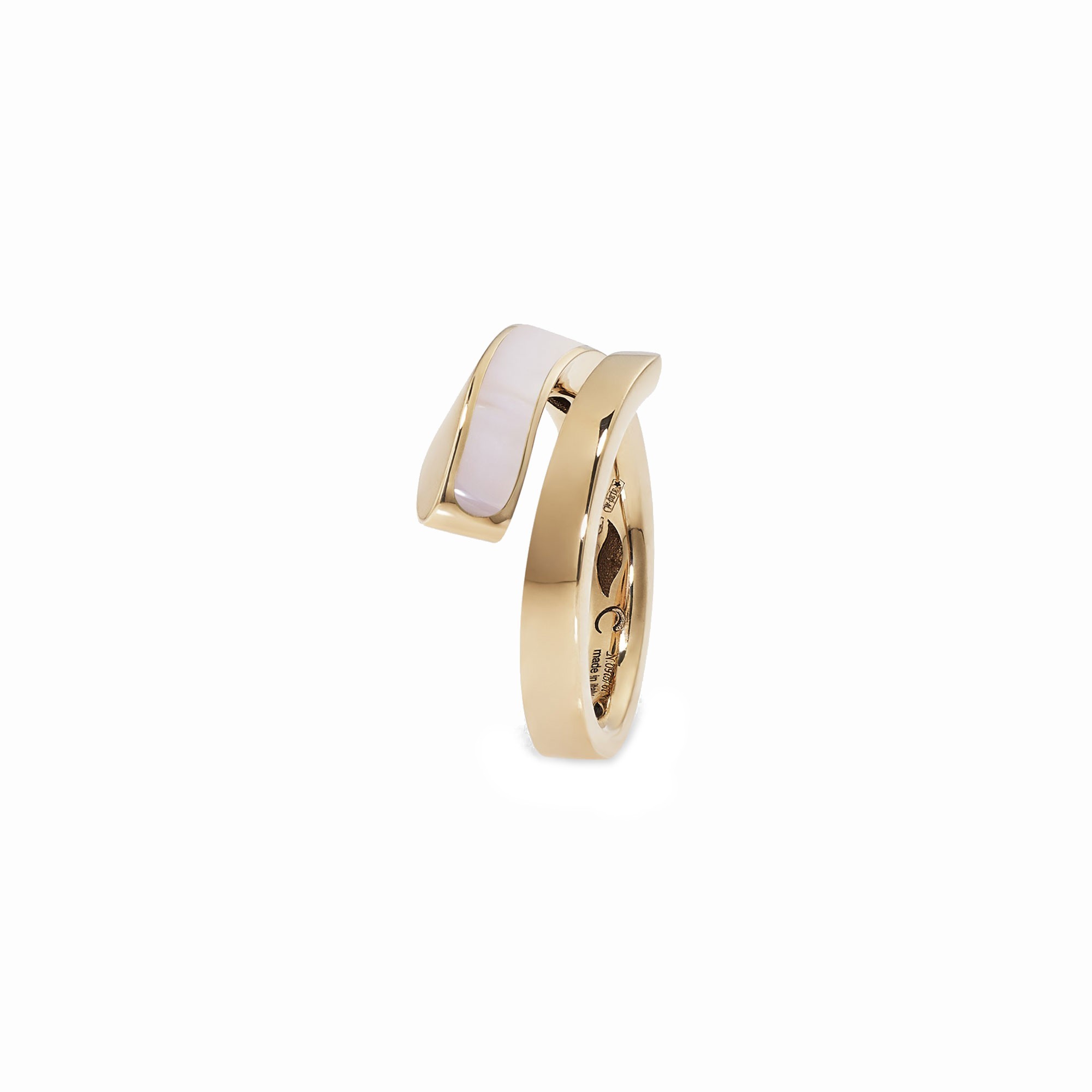 Anello Crivelli Like Chromatic in Oro Rosa con Madreperla
