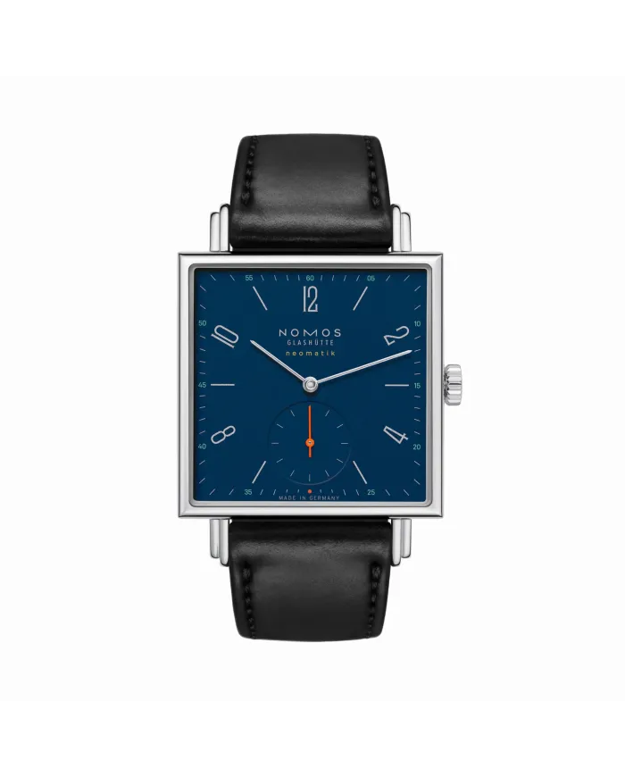 Orologio Nomos Glashütte Tetra Neomatik 39 Blu Notte