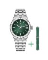 Orologio Maurice Lacroix Aikon Automatic 39 mm con Quadrante Verde  e 2 Cinturini