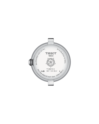 Orologio Tissot Bellissima Small Lady con Quadrante Bianco e Cinturino in Acciaio