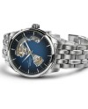 Orologio Hamilton Jazzmaster Open Heart Auto Blu
