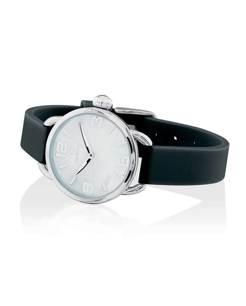 Orologio Hoops Candy con Quadrante Bianco e Cinturino in Silicone Nero |  Gioielleria Casella | Orologi