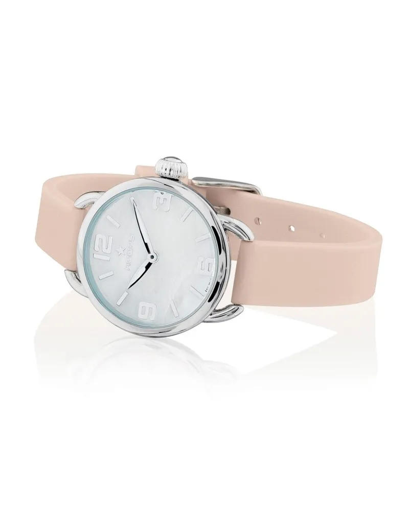 Orologio Hoops Candy con Quadrante Bianco e Cinturino in Silicone Beige |  Gioielleria Casella | Orologi