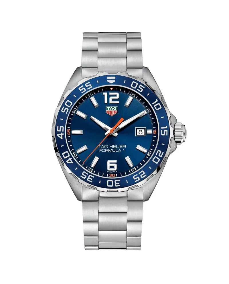 Tag Heuer Formula 1 quartz watch, steel, blue sunray dial Tag Heuer Formula 1 quartz watch, steel, blue sunray dial