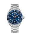 Montre Tag Heuer Formula 1 à quartz, acier, cadran bleu soleillé