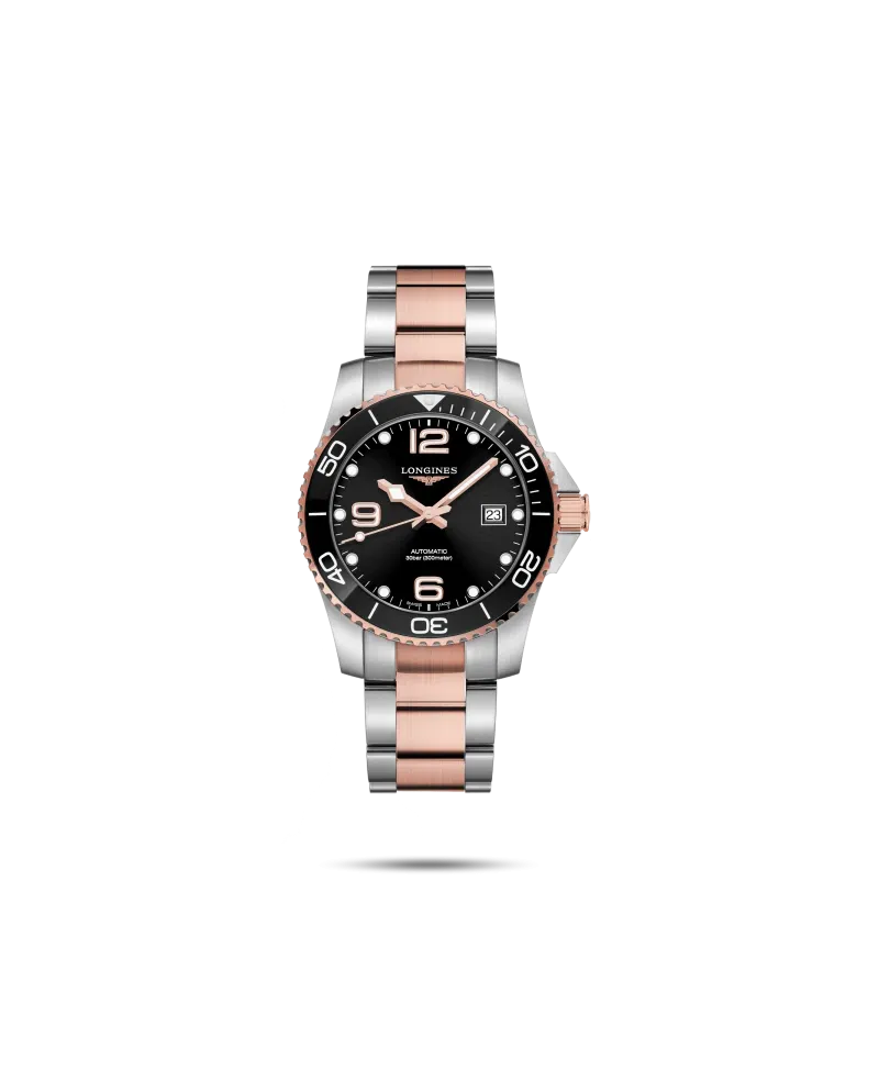 Orologio Longines HydroConquest Pvd 41 mm con Quadrante Nero e Cinturino in  Acciaio | Gioielleria Casella | Orologi automatici