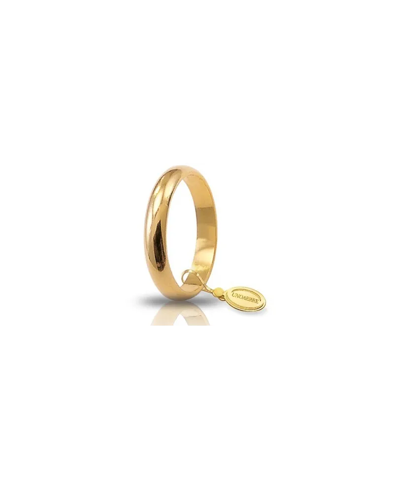 Fede Nuziale Unoaerre Classica in Oro Giallo 5 Grammi