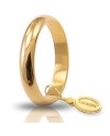Fede Nuziale Unoaerre Classica in Oro Giallo 5 Grammi