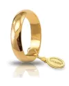 Fede Nuziale Unoaerre Mantovana in Oro Giallo 5 Grammi