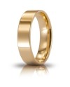 Unoaerre Wedding Ring Circles of Light in Yellow Gold 5 mm