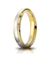 Fede Nunziale Unoaerre Cassiopea in Oro Bicolore 4 mm