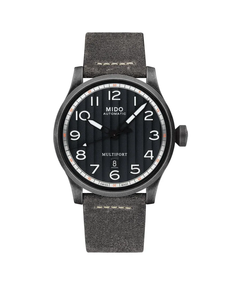 Orologio automatico Mido Multifort in acciaio PVD nero | Gioielleria  Casella | Orologi automatici
