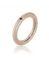 Chimento Forever Stack Me Ring in Rose Gold with Ruby