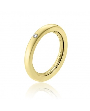 Bague Chimento Forever Stack Me en or jaune avec diamant