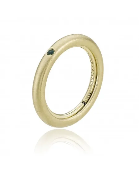 Bague Chimento Forever Stack Me en or jaune avec tsavorite